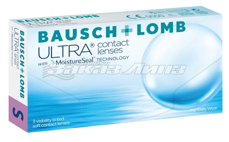 Ultra Bausch + Lomb with MoistureSeal®