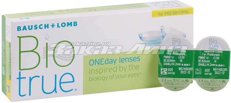 BioTrue ONE Day for presbyopia