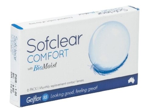 Sofclear Comfort BioMoist (6pk)