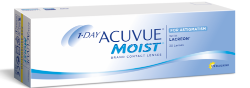 ACUVUE 1 Day Moist for Astigmatism